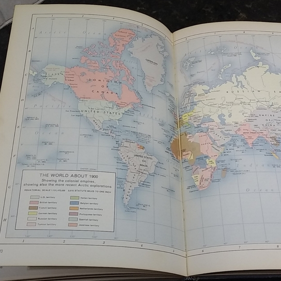 Vintage 1957 Rand McNally Atlas of World History - Picture 14 of 16